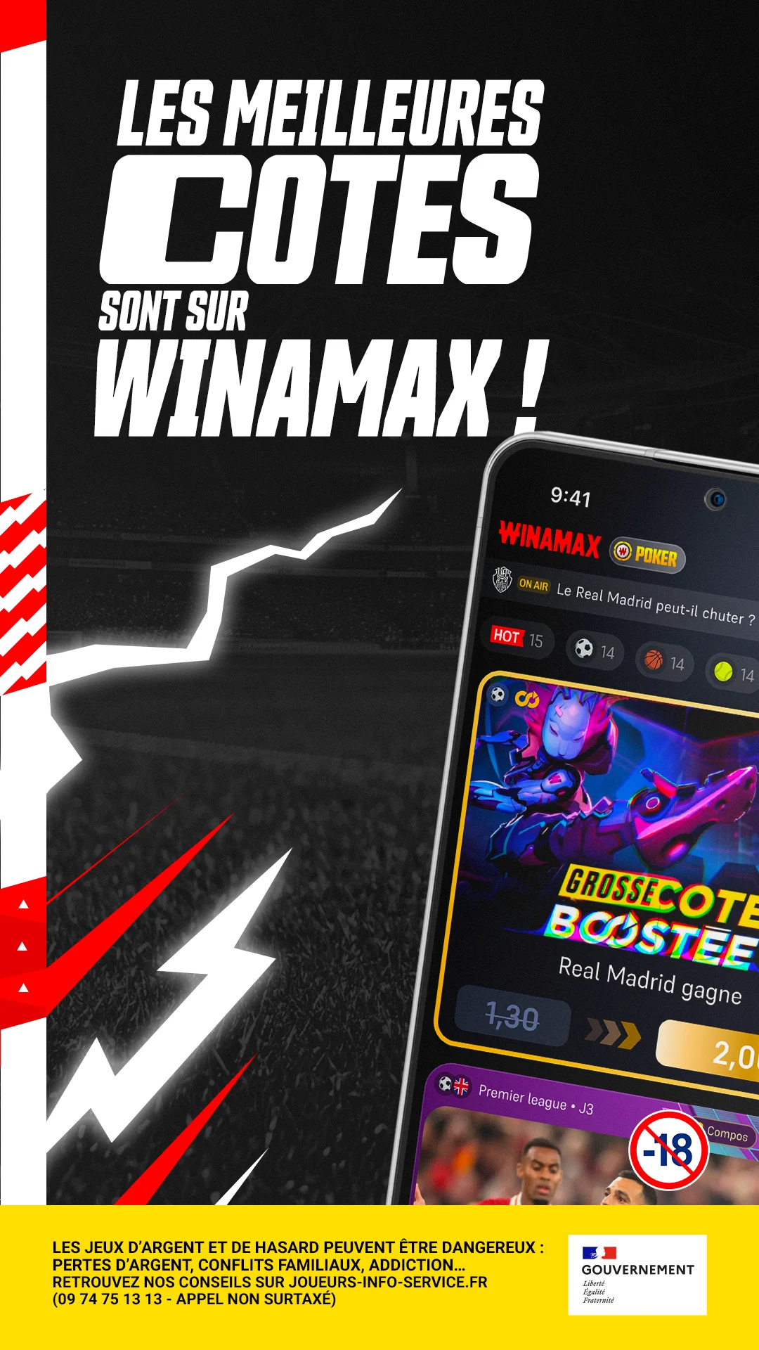 Winamax Screenshot 1